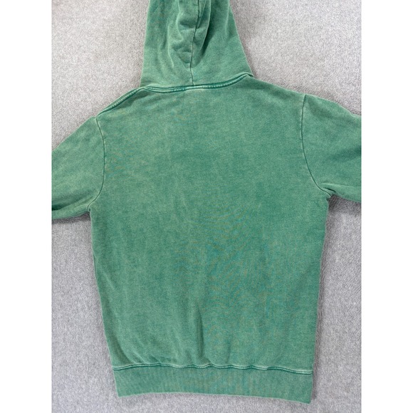NWT Gotcha Double Vision‎ Y2K Hoodie Sweatshirt (Men's Small) Green - Picture 12 of 12